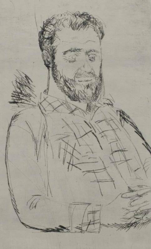 Портрет художника М.В.Лянглебена.