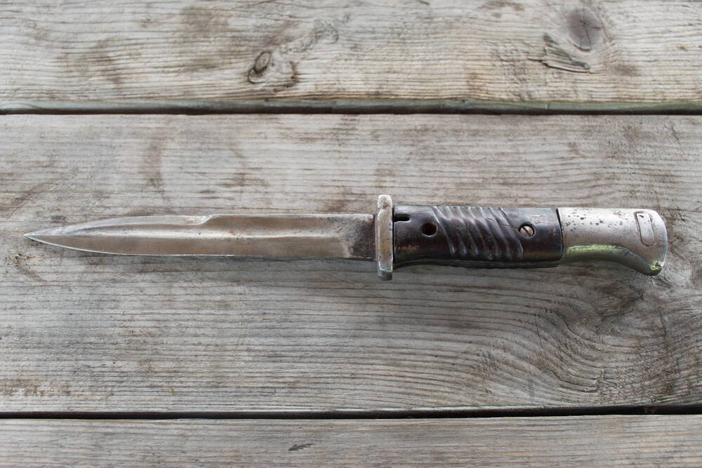 Штык-нож окопный к карабину Маузер К-98