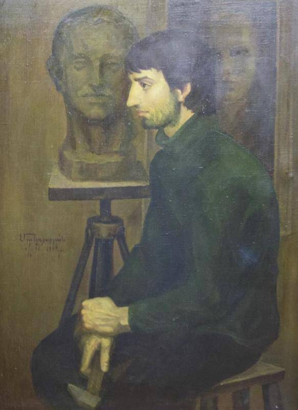 Портрет скульптора А.Хачатуряна.