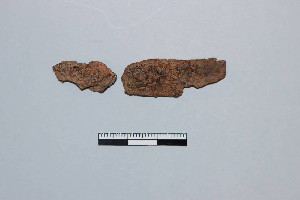 Нож железный из погребения № 1 кургана № 116  Дербенёвского курганного могильника. Мелеузовский район РБ.