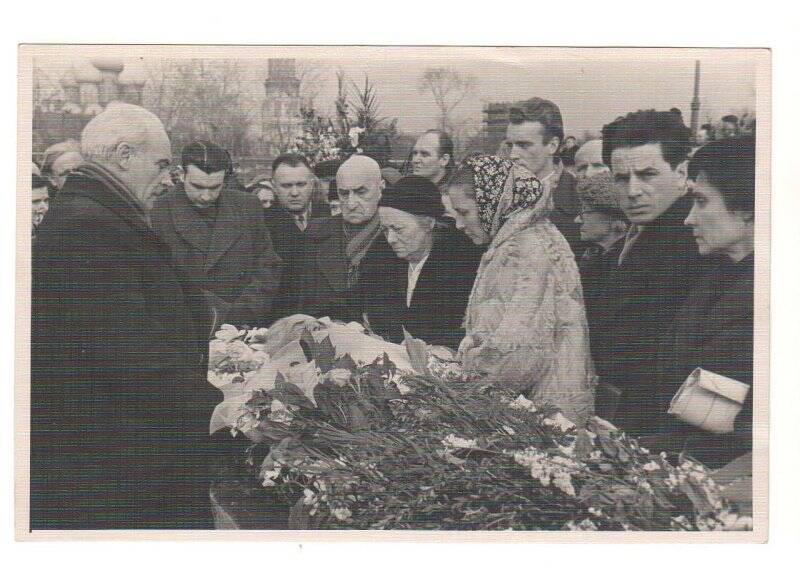 Фотографии. Похороны Книппер-Чеховой О. Л. Москва. 1959 г.