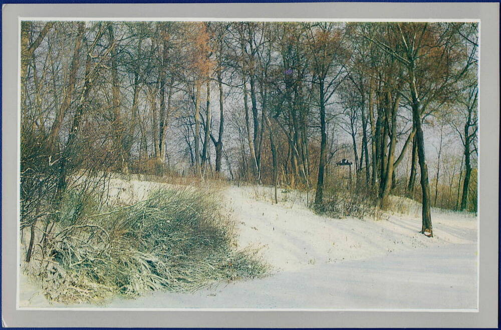 Открытка Беседка-вышка в Нижнем парке из набора открыток Ясная Поляна