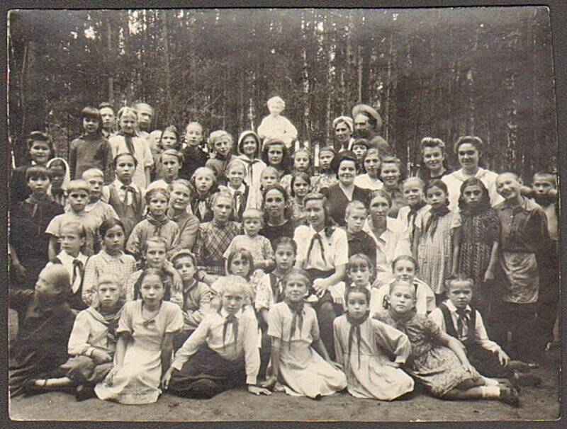 Пионерский лагерь в Печёнкино. Фотография