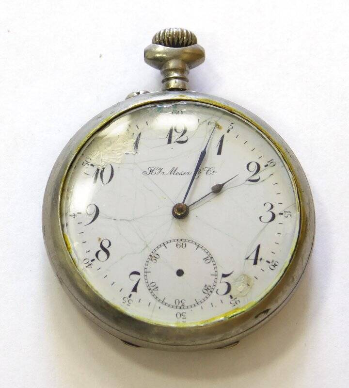 Часы карманные, принадлежавшие Авдееву Семену Федоровичу, бывшему участнику Октябрьской революции и гражданской войны
1936 г.