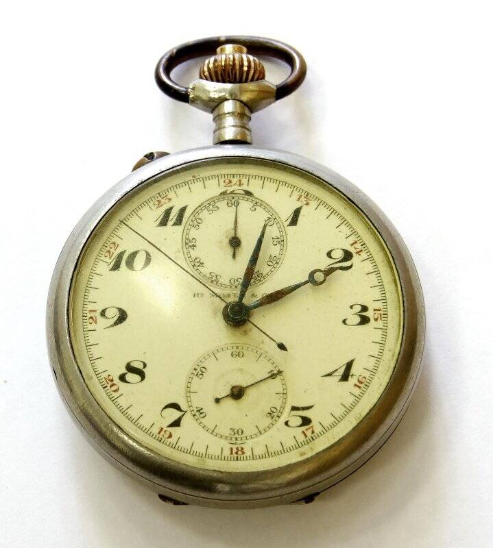 Часы карманные, принадлежавшие капитану 1 ранга Платонову Алексею Павловичу, участнику революционных событий 1917 г.