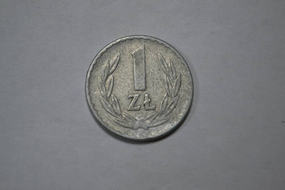 Монета 1 злотый, Польская народная Республика, 1949г.