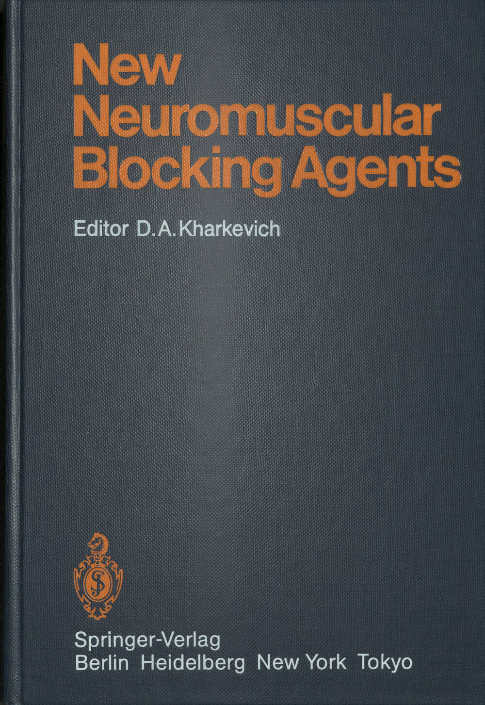 Книга New Neuromuscular Blocking Agents