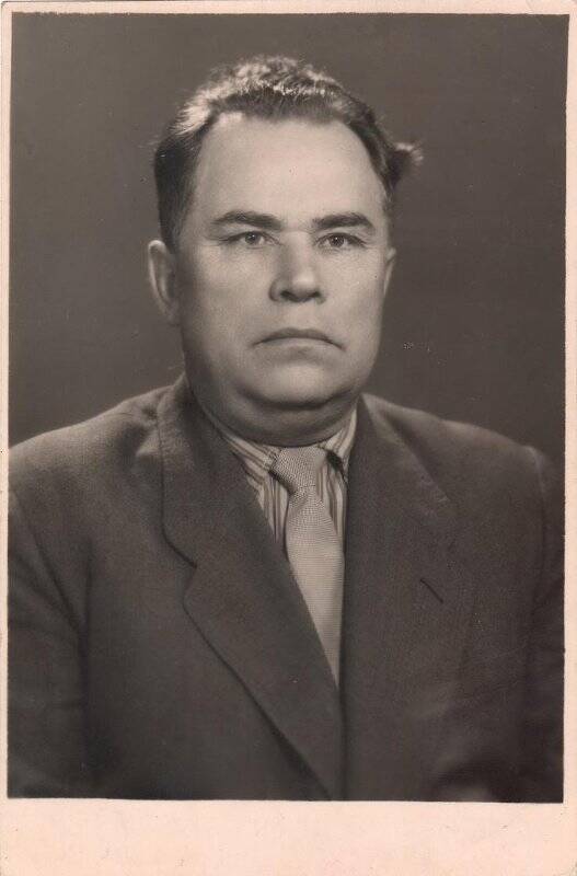 Фотография. Глинин Николай Иванович, один из первых комсомольцев Сатки, 29 января 1968 г.