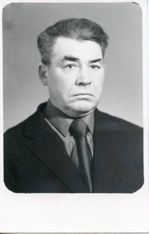 Фотография. Трофимов Александр Васильевич, бывший узник концлагеря Бухенвальд.
