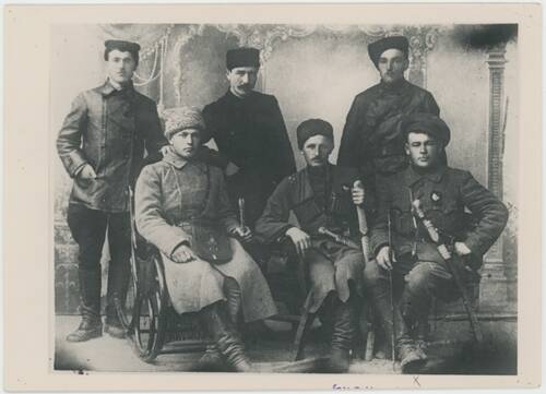 Фотография. Командный состав 1-го кавалерийского корпуса Жлобы Д.П.