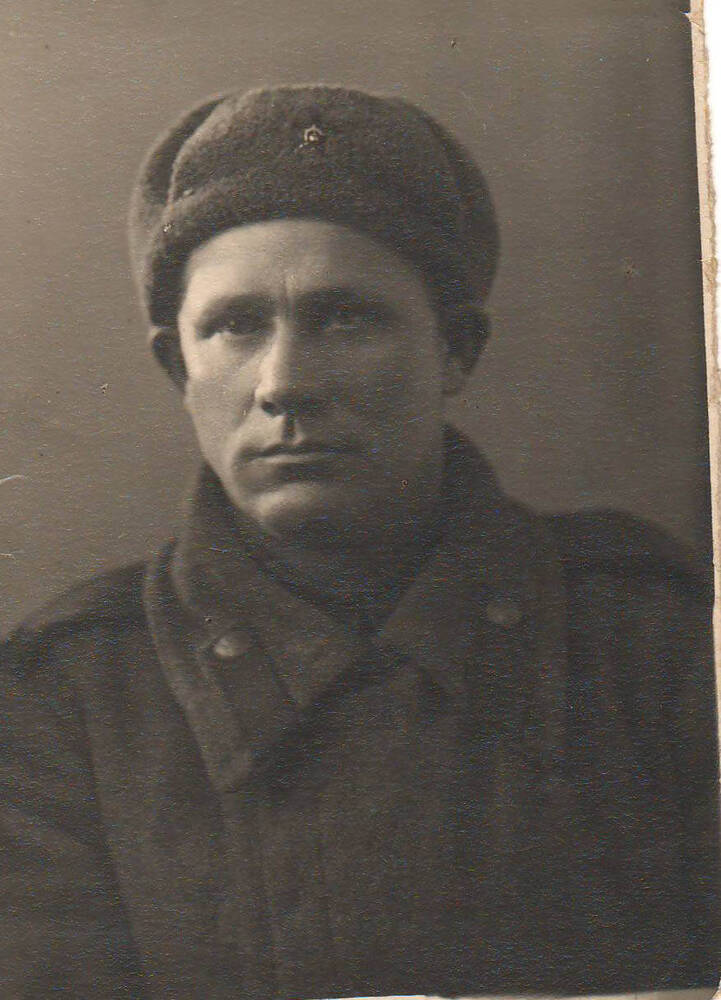 Фото. Мешков Алексей – пулеметчик 69 стрелкового полка 97 стрелковой дивизии. 1943 г.
