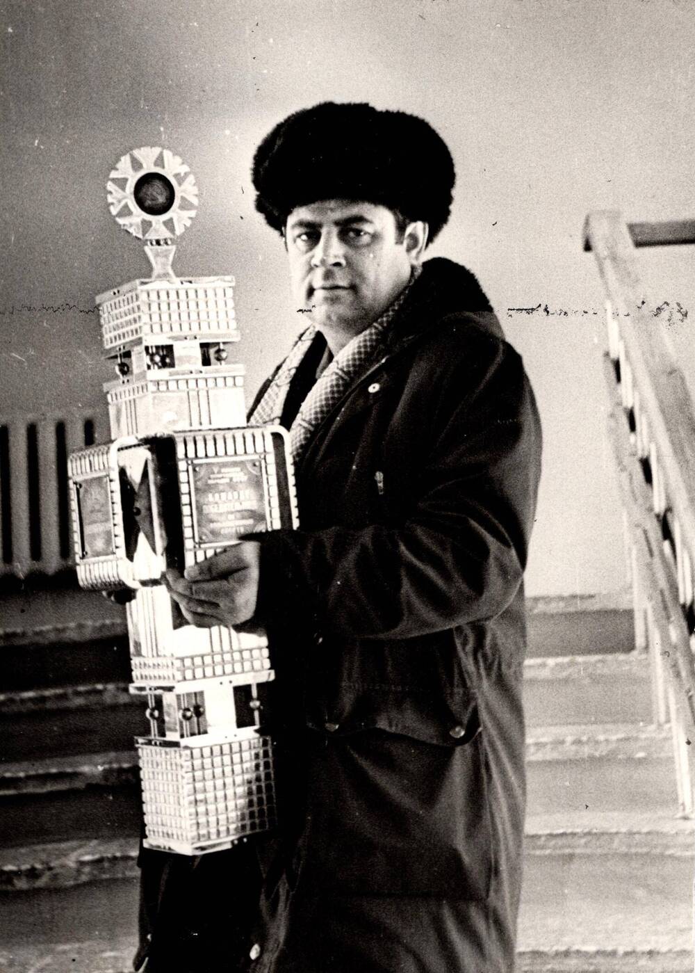 Фотография. Бурлуцкий Л. Т., заместитель председателя горисполкома Дивногорска. 1982 г.