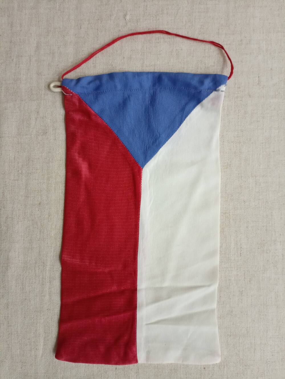 Вымпел в виде флага Чехословакии