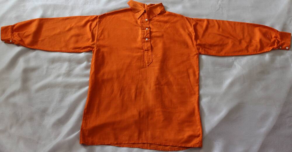 Рубаха мордовская оранжевая