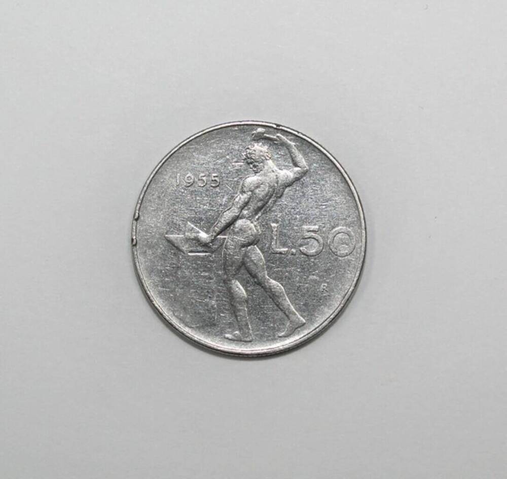 Монета 50 лир




























 







