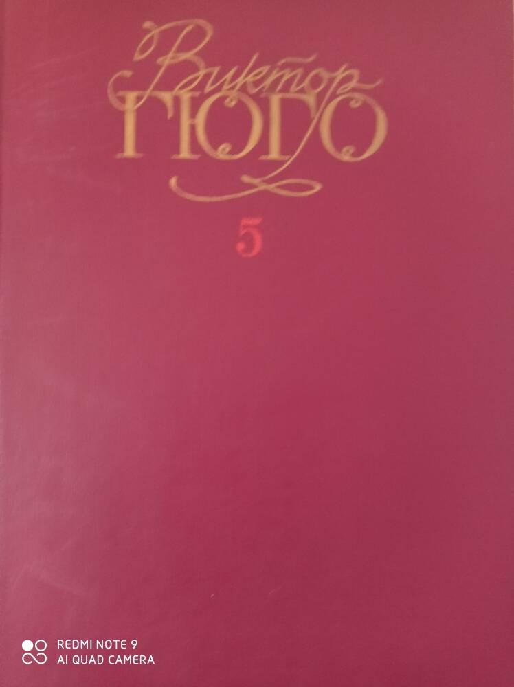 Книга  Виктор Гюго  Том 5
