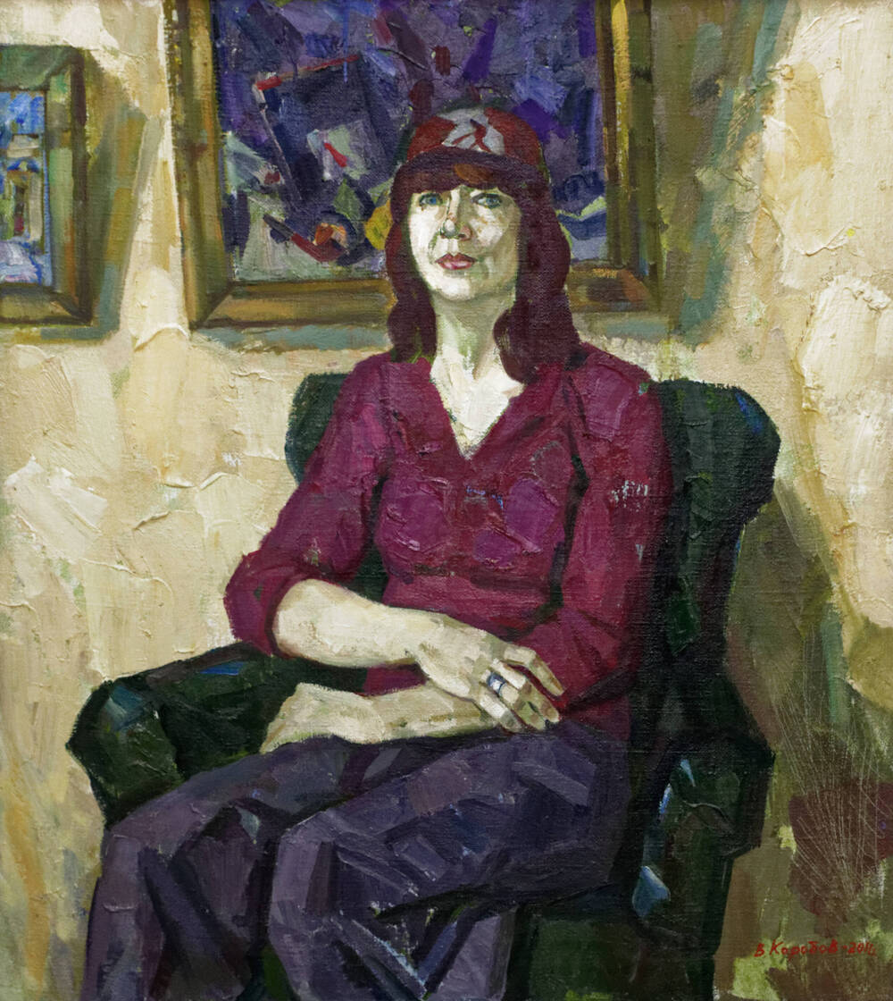 Портрет Ларисы Ушаковой.