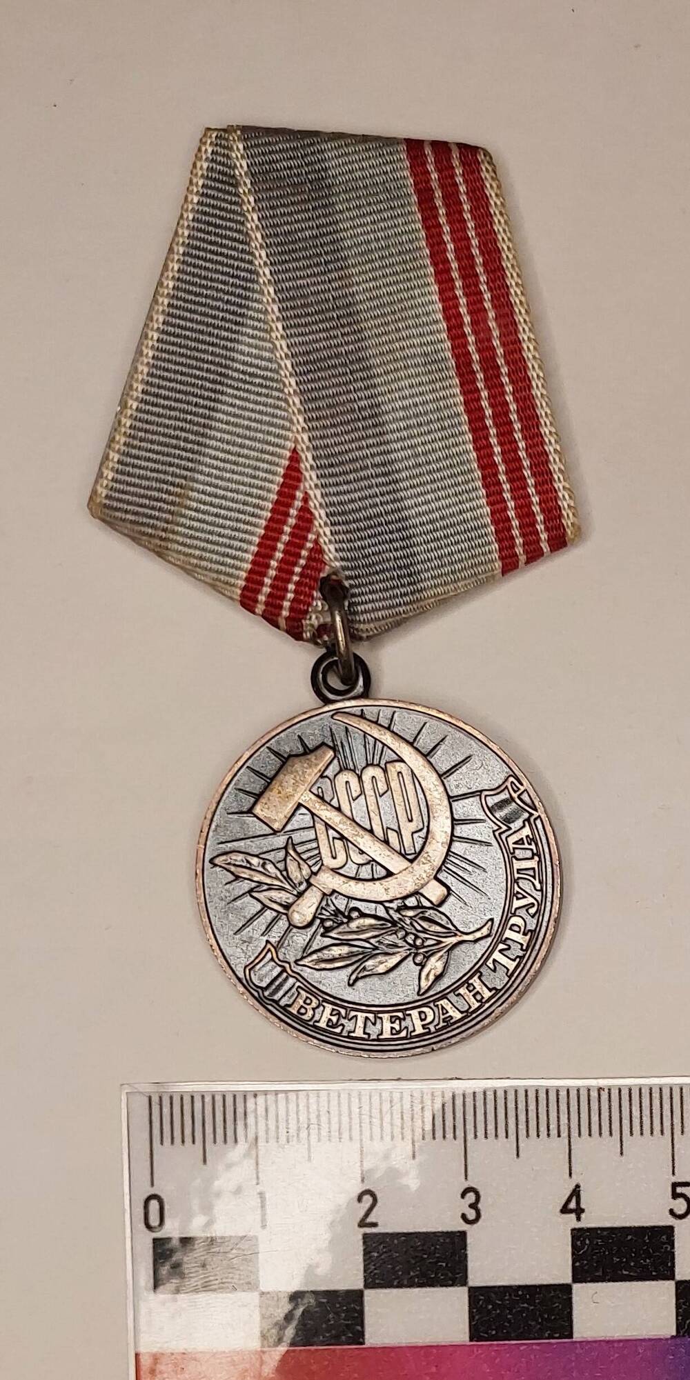 Медаль «Ветеран труда»  Фатеевой Т.Д., 1981 г.