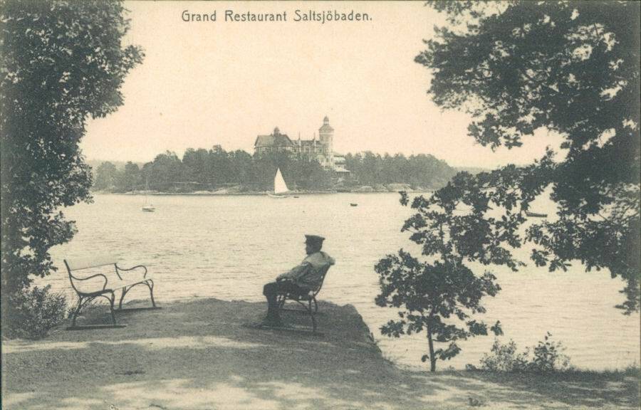 Grand Restaurant Saltsjöbaden. [Сальтшёбаден. Гранд-ресторан.].