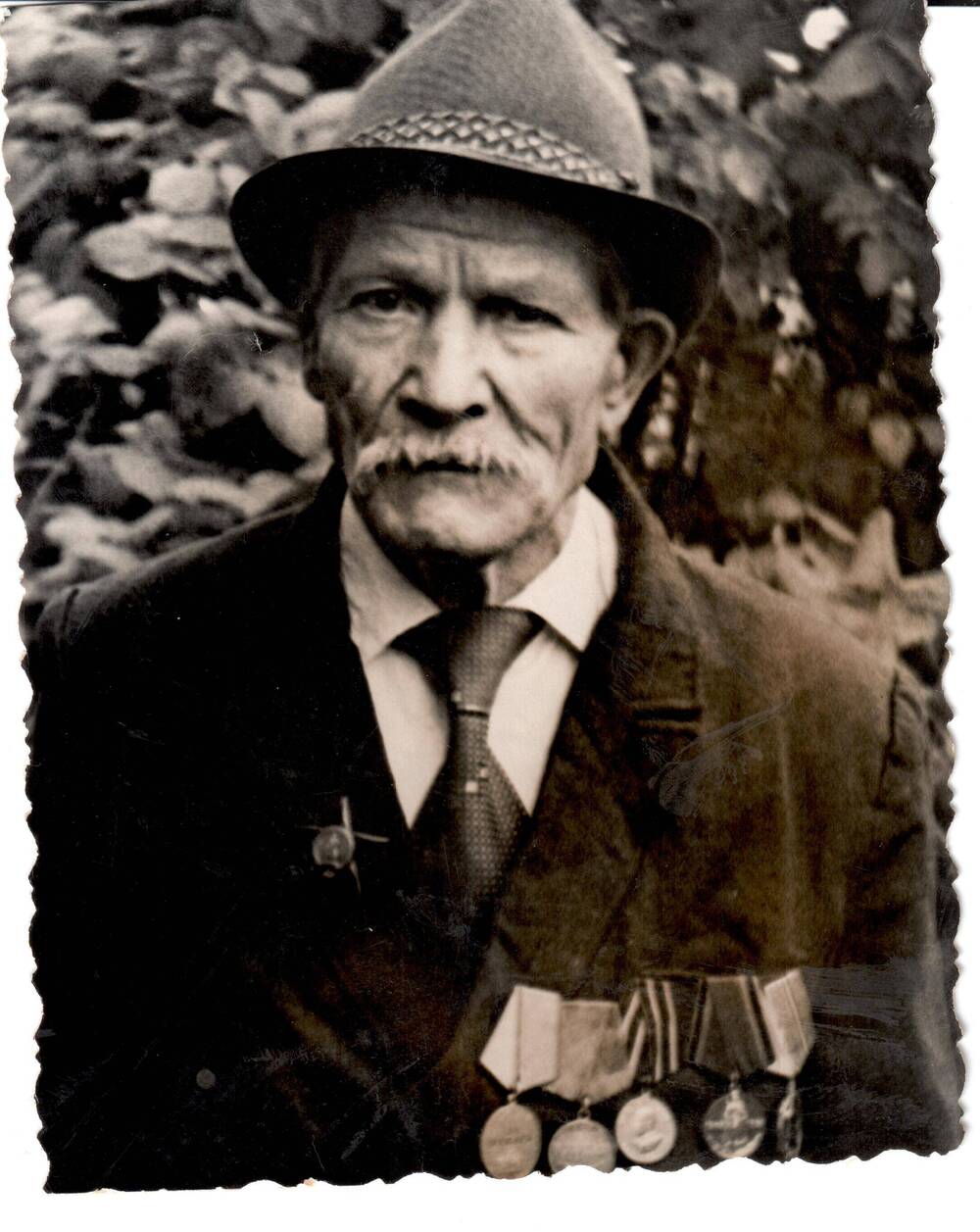 Фотография Киселёва И.А., участника I Мировой войны и Великой Отечественной войны