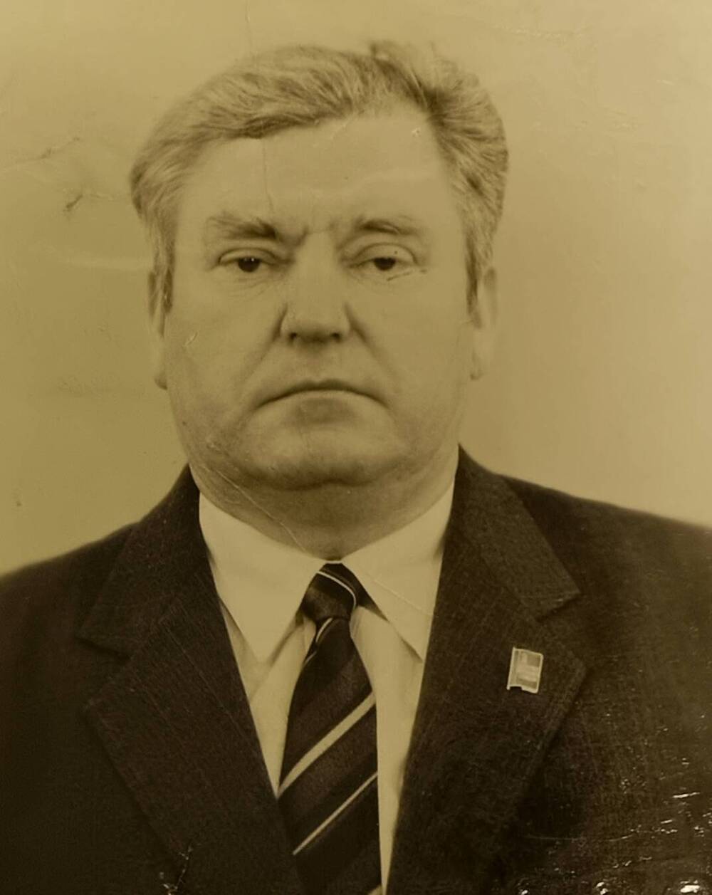 Черно-белое фото: Калитко Николай Михайлович,  с 1971 по 1978 г. – директор Райзаготконторы