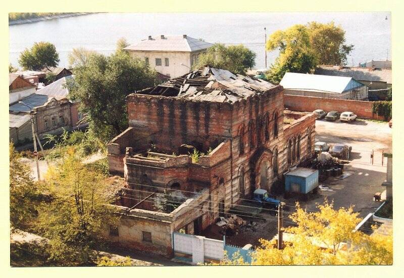 Фотография. «Разрушенное здание Никольской единоверческой церкви»