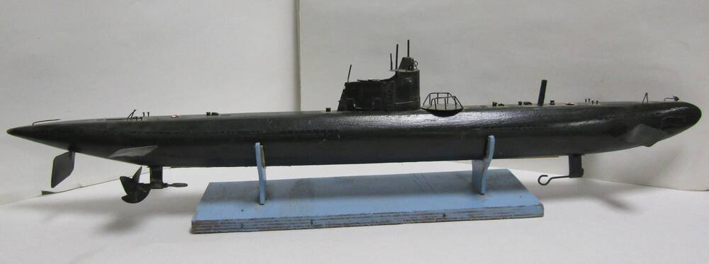 Макет Подводная лодка сделана Егорлыкской станцией юных техников