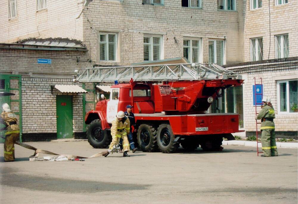 Фотография «Учения учебного центра ФПС»