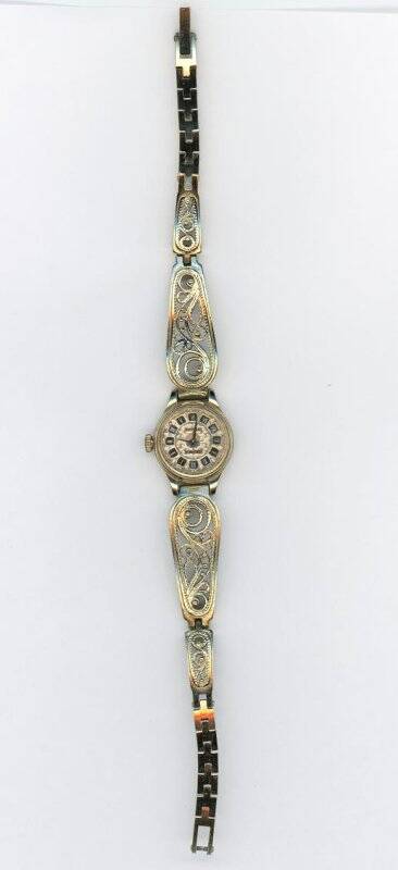 Часы наручные женские «Чайка» с браслетом