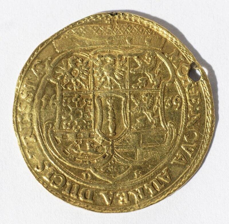 Монета. Германия. Бранденбург-Пруссия. Георг Вильгельм (1619-1640), дукат