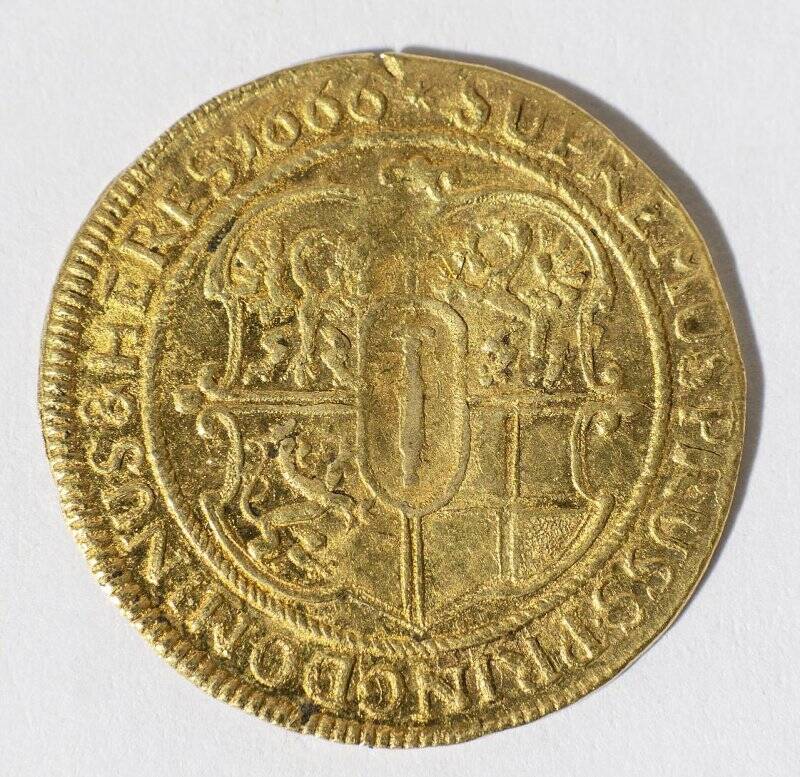 Монета. Германия. Бранденбург-Пруссия. Фридрих Вильгельм I (1640-1688), дукат