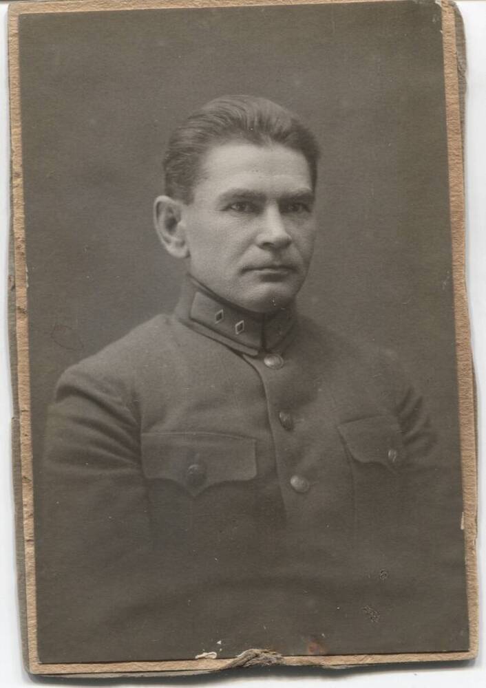 Фотография. Шарапов М. А., участник Гражданской войны войны (в Оренбуржье).