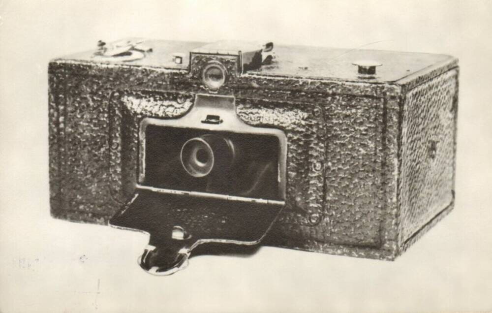 Фотооткрытка с изображением фотоаппарата Кодак
