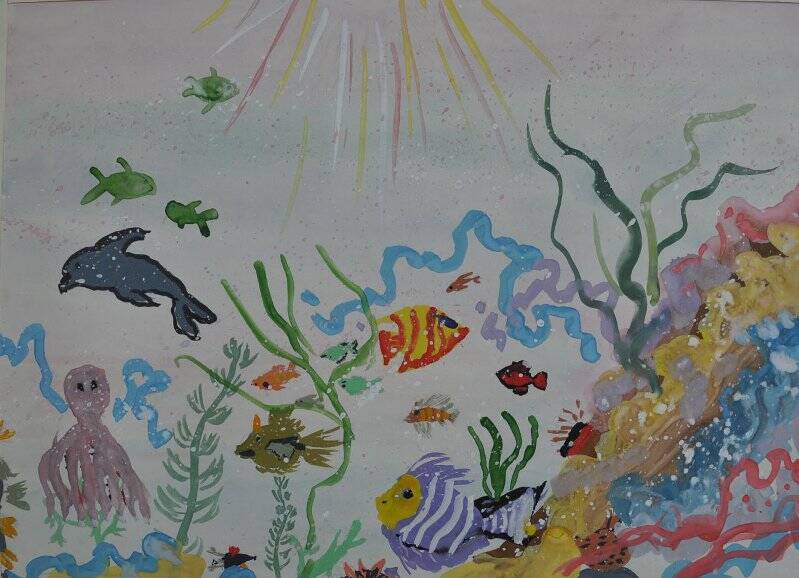 Рисунок. «Подводное царство»