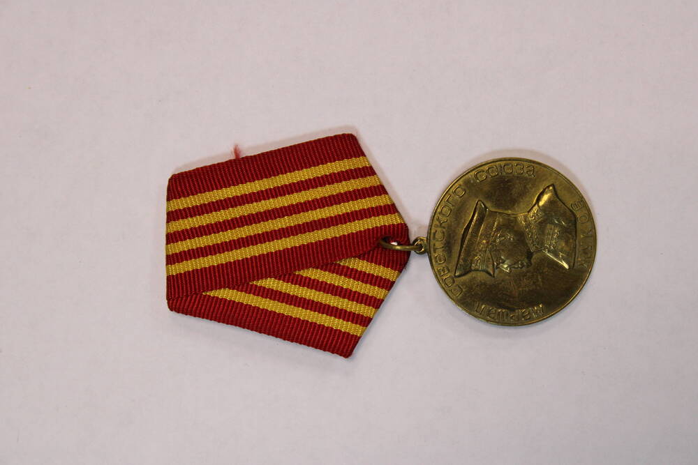 Медаль юбилейная «Маршал Советского Союза Жуков» Николая Васильевича Пигарёва.