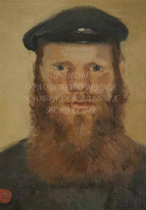 Портрет мужчины с рыжей бородой