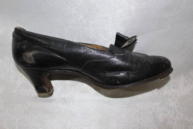 Туфли женские черные (левая)