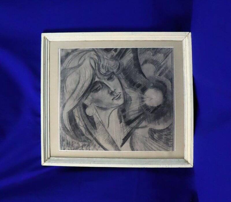 Картина «Обида», из Коллекции картин (живопись, графика, рисунок) художника г. Чистополя Самойлова П.Е. 1980-90-е гг.