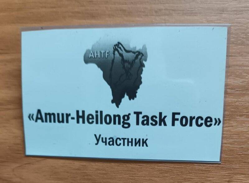 Бейджик «Amur-Heilong Task Fors. Участник».