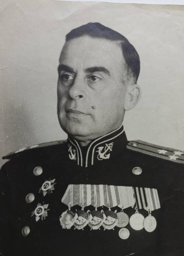 Фото. Серебренников Леонид Васильевич - контр-адмирал
