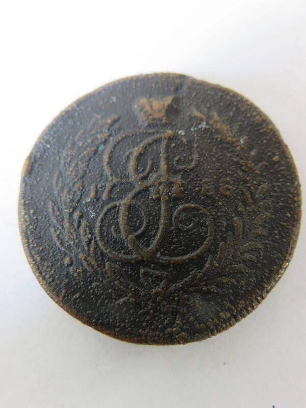 Монета 1 копейка 1788 г., Екатерина II