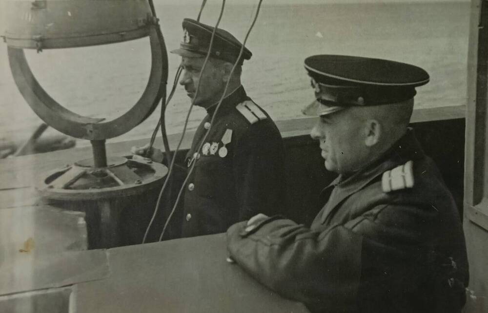 Фото. В боевом походе на корабле Ладожской военной флотилии