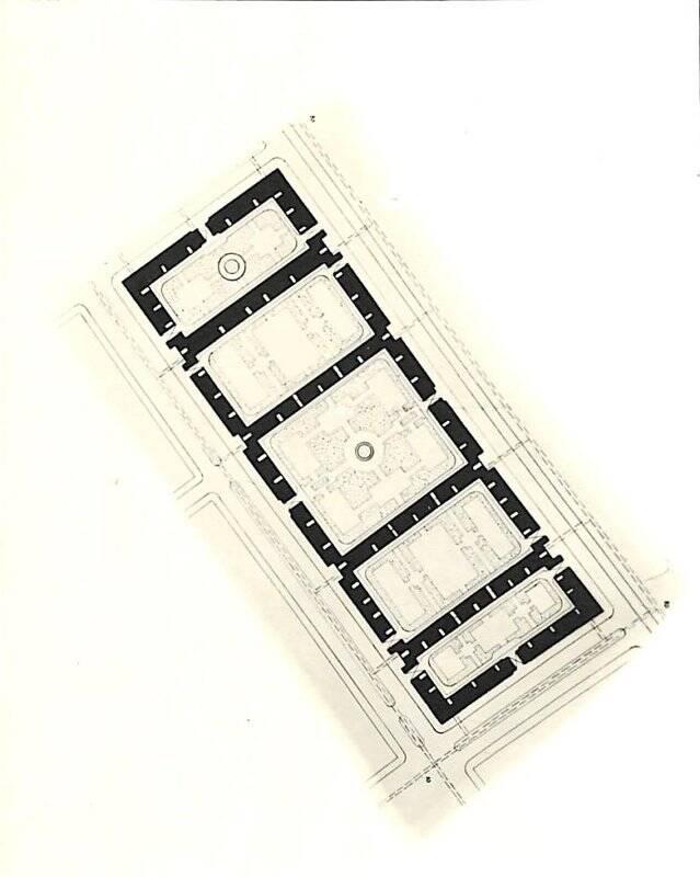 Фотография черно-белая. Планировка квартала N 29