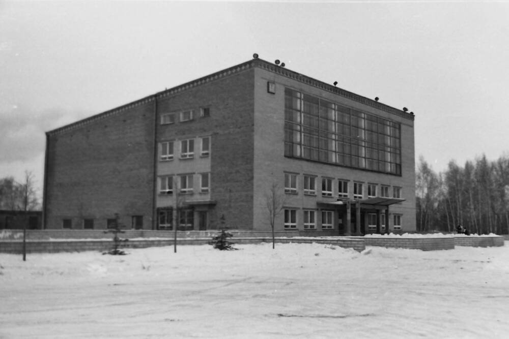 Негатив. Плавательный бассейн «Энергетик» в поселке ГРЭС. г. Троицк.