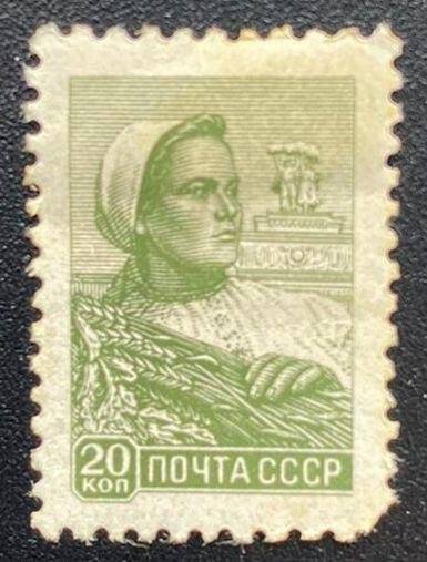 Марка почтовая «Фермерская женщина». Серия: 9 выпуск стандартных почтовых марок