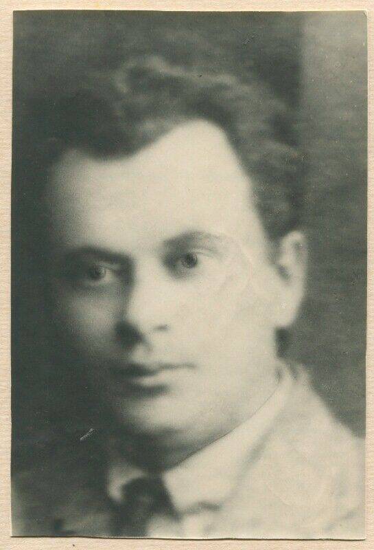 Фотография. Панков А. - активный участник революции 1917 года, уроженец г. Белгорода