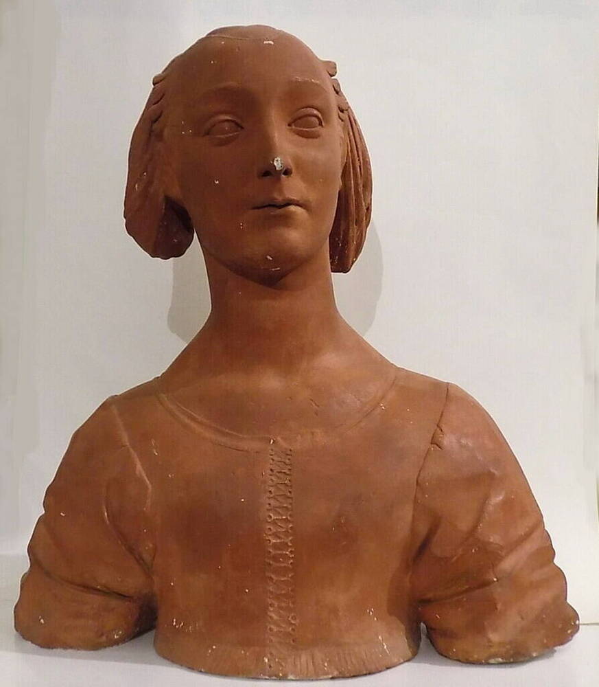 Бюст женщины. Копия с работы Дезидерио да Сеттиньяно (1430-1464)
