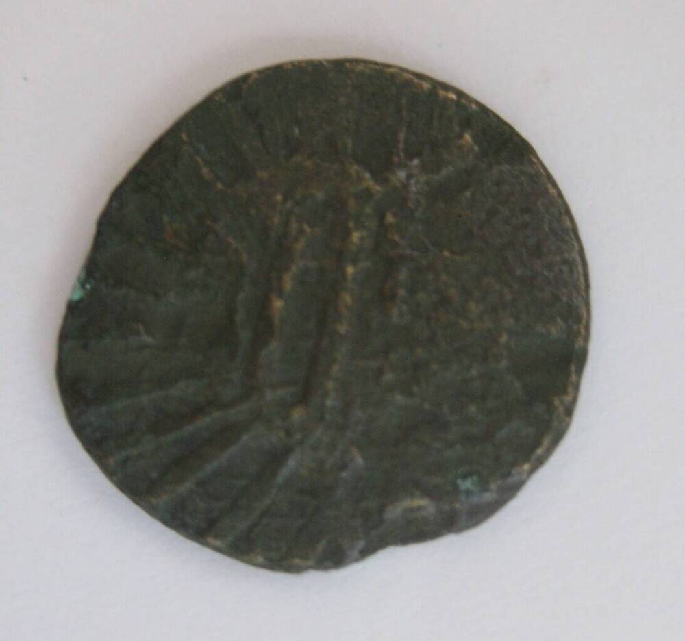 Монета, варварское подражание римскому денарию.