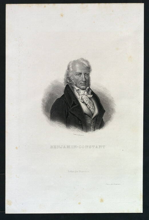 Констан Бенжамен (1767-1830), французский писатель и политический деятель