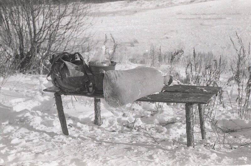 Коллекция негативов «Николаевский район 1950-1980 годы. Речка Коль зимой».